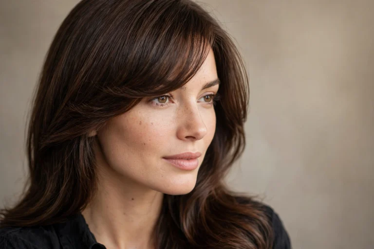 25 Side-Swept Bangs That Frame Your Face