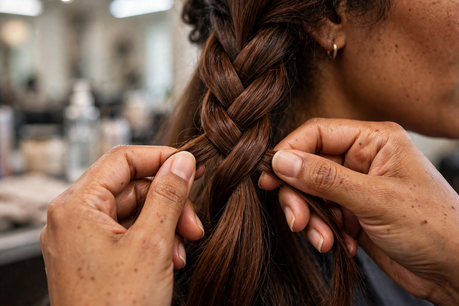 22 Easy Braided Hairstyles You Can Do in 5 Minutes hairstyle idea