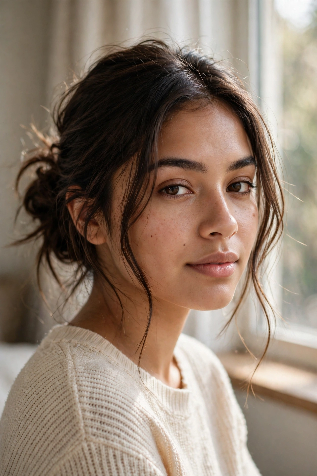 20 Low Buns for Effortless Elegance hairstyle idea
