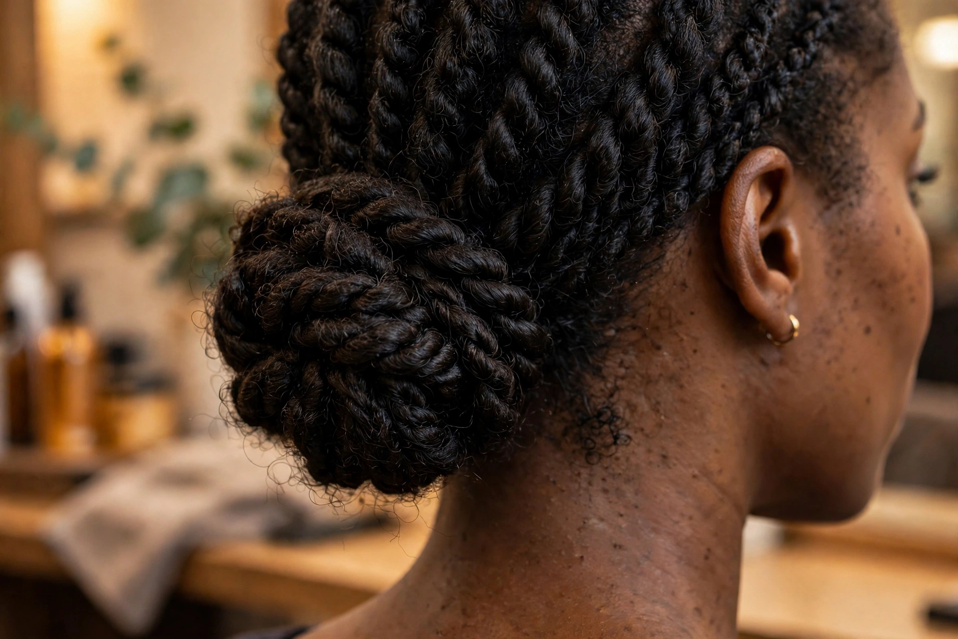 20 Low Buns for Effortless Elegance hairstyle idea